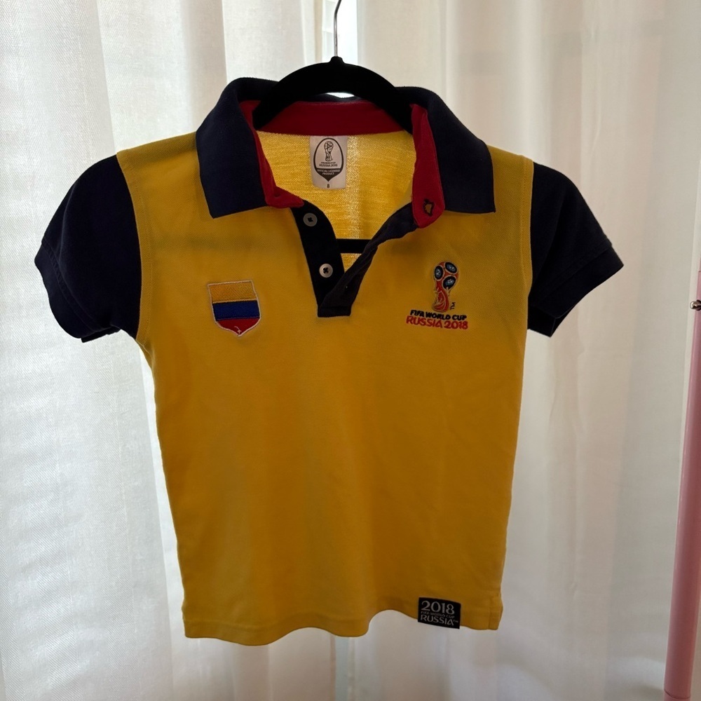 FIFA World Cup 2018 Russian polo shirt for kids.